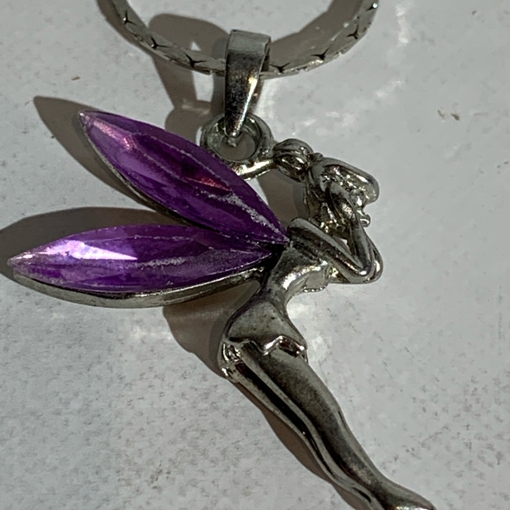 Tinker bell Fairy Pendant Necklace